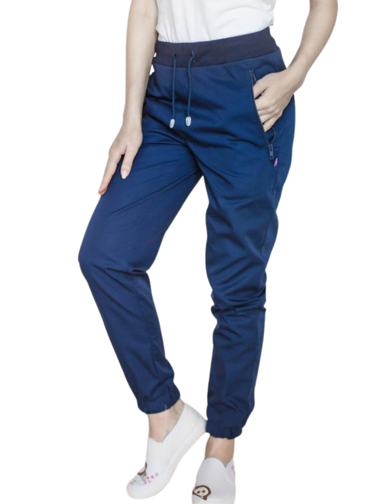 Treat in Style Scrubs Women's Jogger Pants Blue | scrub-supply.com