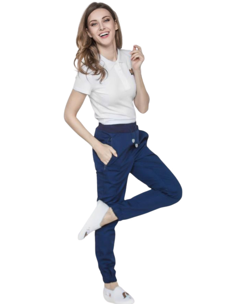 Treat in Style Scrubs Women's Jogger Pants Blue | scrub-supply.com