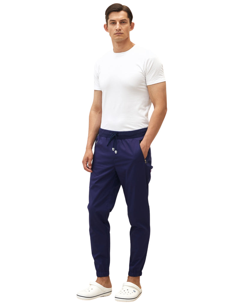 Treat in Style Scrubs Men's Joggers Blue | scrub-supply.com