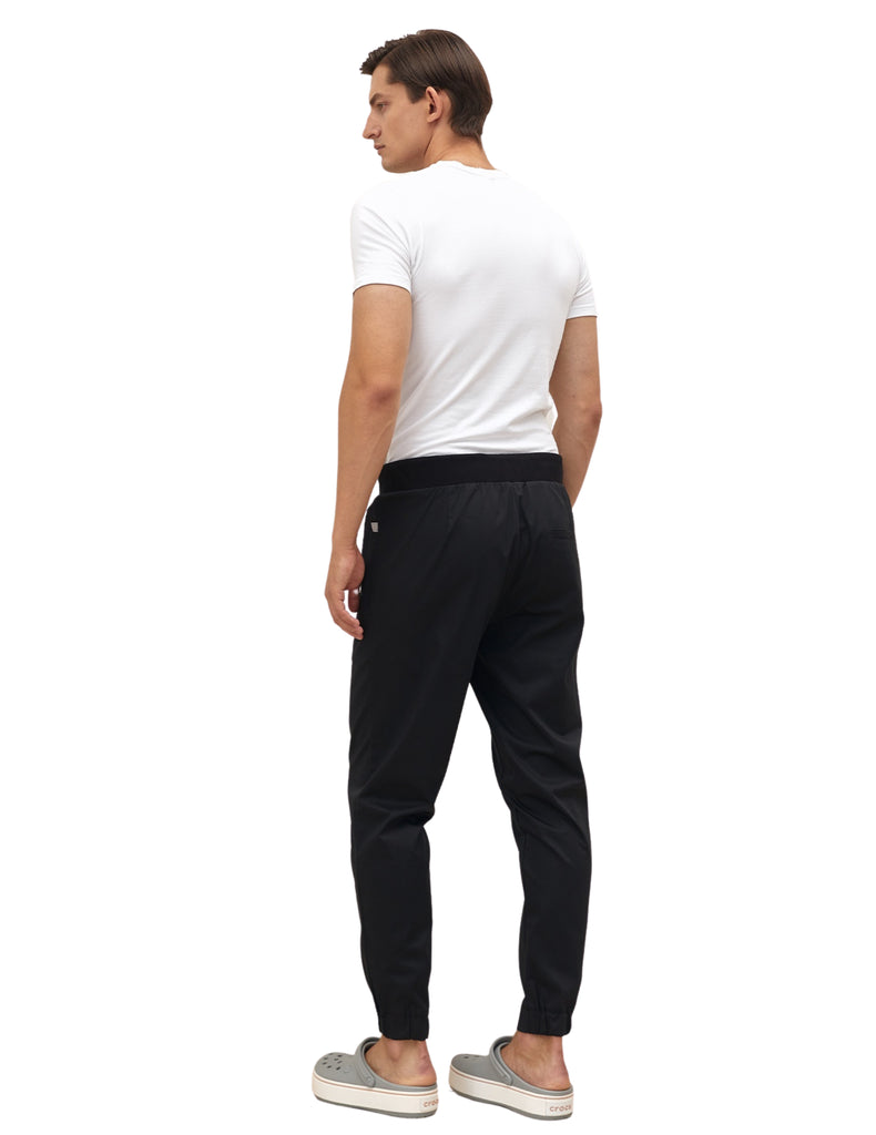 Treat in Style Scrubs Men's Joggers Black | scrub-supply.com