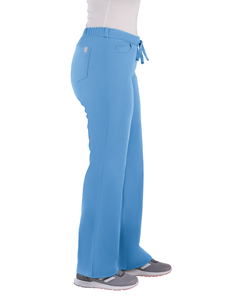 Life Threads Scrubs Women's Classic Pant Ceil Blue | scrub-supply.com