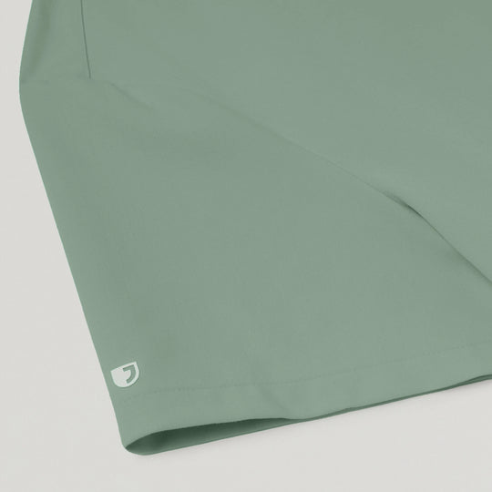 Jaanuu Scrubs Men's Holmes 1-Pocket Scrub Top Sage | scrub-supply.com