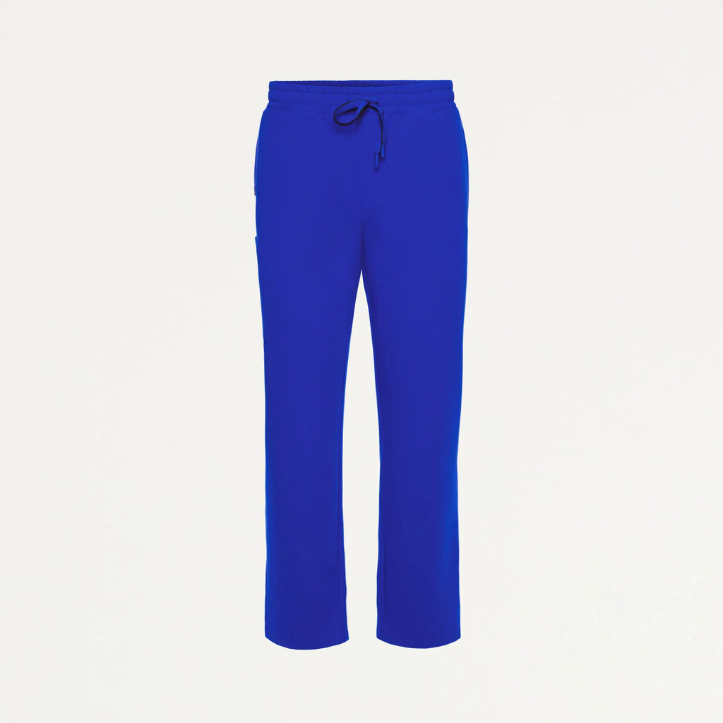 Jaanuu Scrubs Men's Rhodes Everyday Straight-Leg Scrub Pant Electric Blue | scrub-supply.com