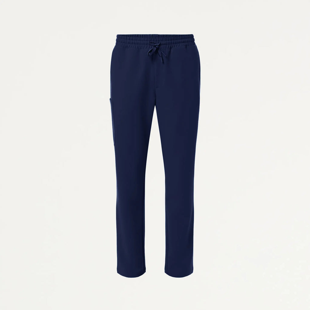 Jaanuu Scrubs Men's Rhodes Everyday Straight-Leg Scrub Pant Midnight Navy | scrub-supply.com