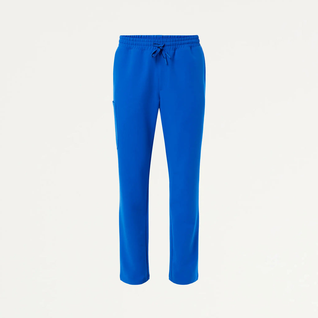 Jaanuu Scrubs Men's Rhodes Everyday Straight-Leg Scrub Pant Royal Blue | scrub-supply.com