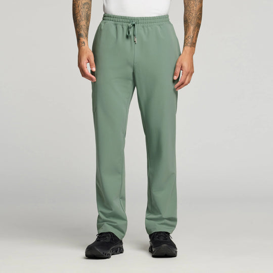 Jaanuu Scrubs Men's Rhodes Straight-Leg Scrub Pant Sage | scrub-supply.com