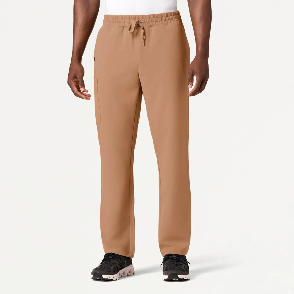 Jaanuu Scrubs Men's Rhodes Everyday Straight-Leg Scrub Pant Trench | scrub-supply.com