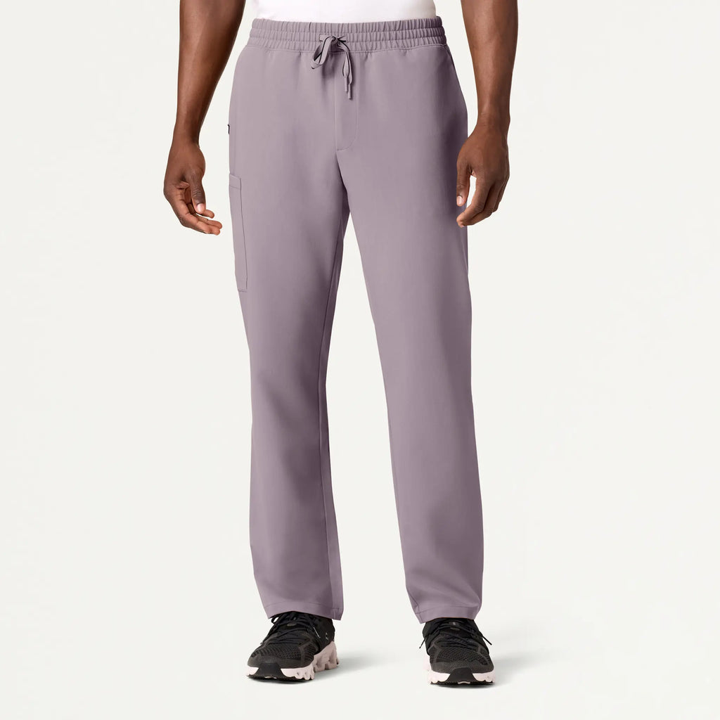 Jaanuu Scrubs Men's Rhodes Everyday Straight-Leg Scrub Pant Chrome | scrub-supply.com