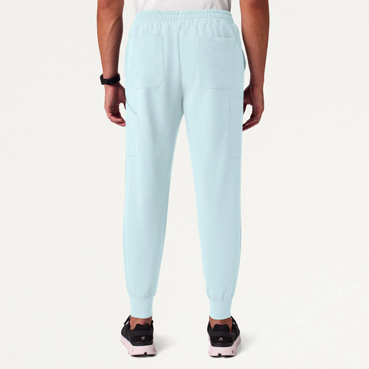 Jaanuu Scrubs Men's Osmo 8-Pocket Scrub Jogger Sky Blue | scrub-supply.com