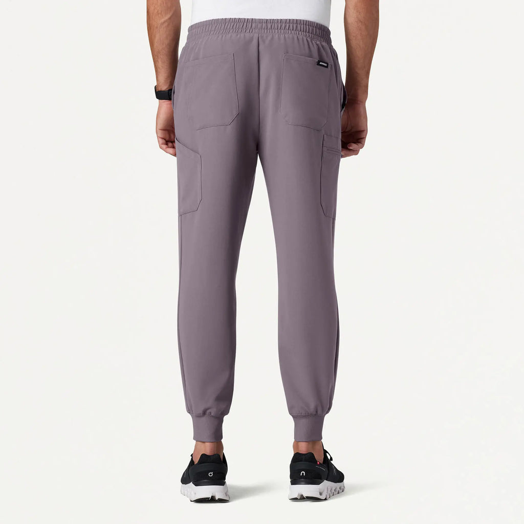 Jaanuu Scrubs Men's Osmo 8-Pocket Scrub Jogger Titanium | scrub-supply.com