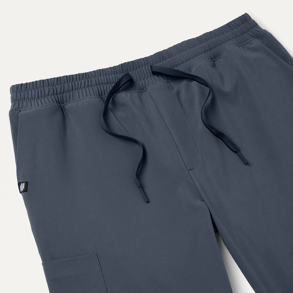 Jaanuu Scrubs Men's Powell ULTRAlite™ Scrub Jogger Carbon Gray | scrub-supply.com