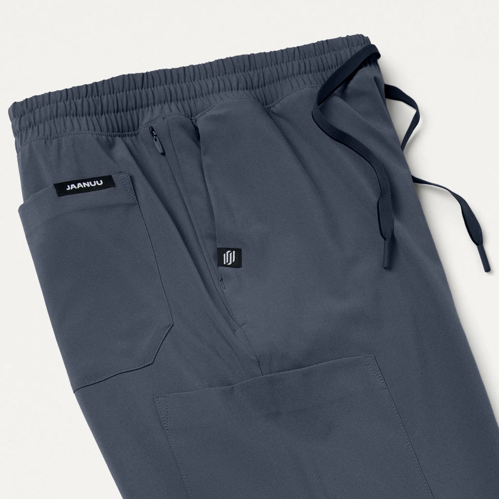 Jaanuu Scrubs Men's Powell ULTRAlite™ Scrub Jogger Carbon Gray | scrub-supply.com