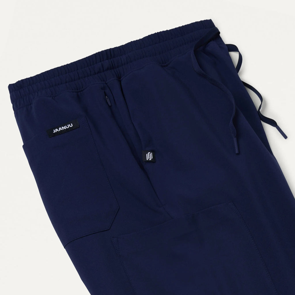 Jaanuu Scrubs Men's Powell ULTRAlite™ Scrub Jogger Midnight Navy | scrub-supply.com