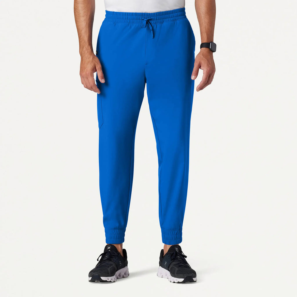 Jaanuu Scrubs Men's Powell ULTRAlite™ Scrub Jogger Royal Blue | scrub-supply.com