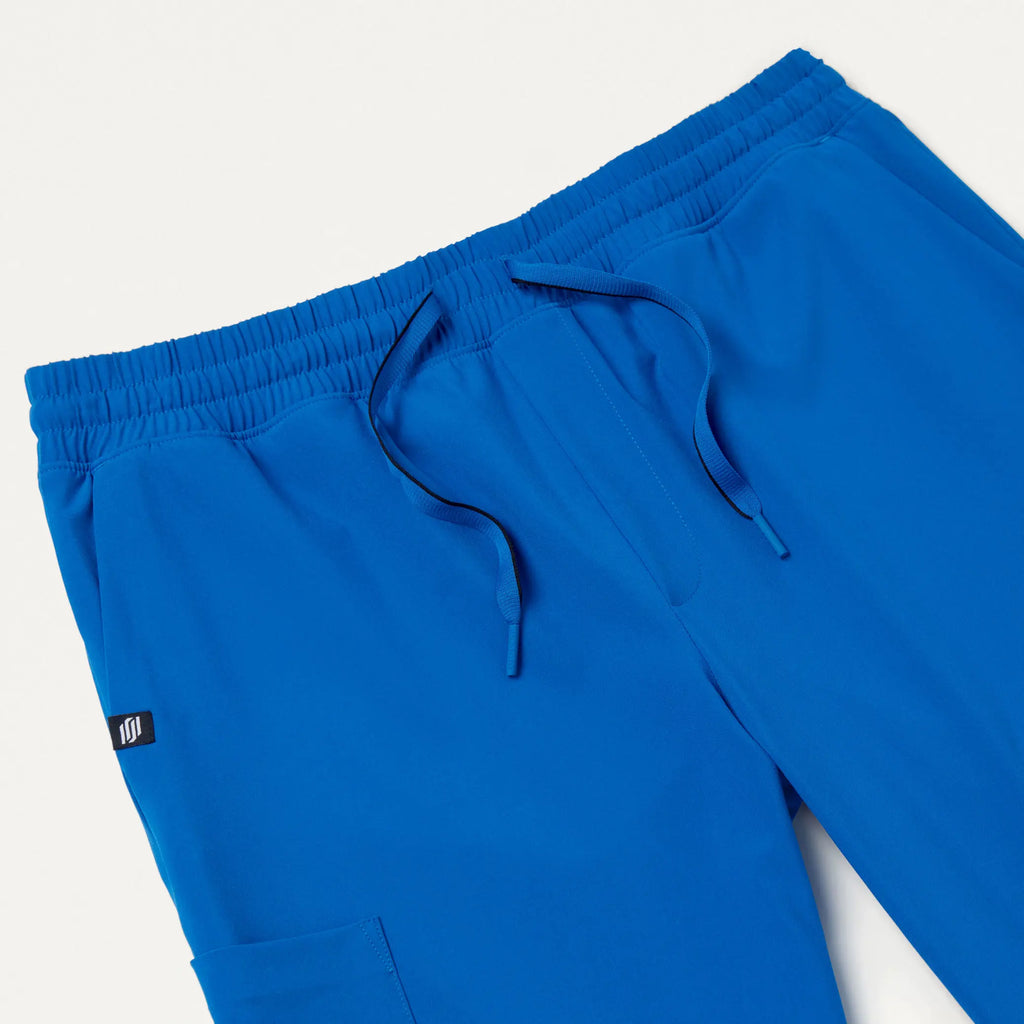 Jaanuu Scrubs Men's Powell ULTRAlite™ Scrub Jogger Royal Blue | scrub-supply.com