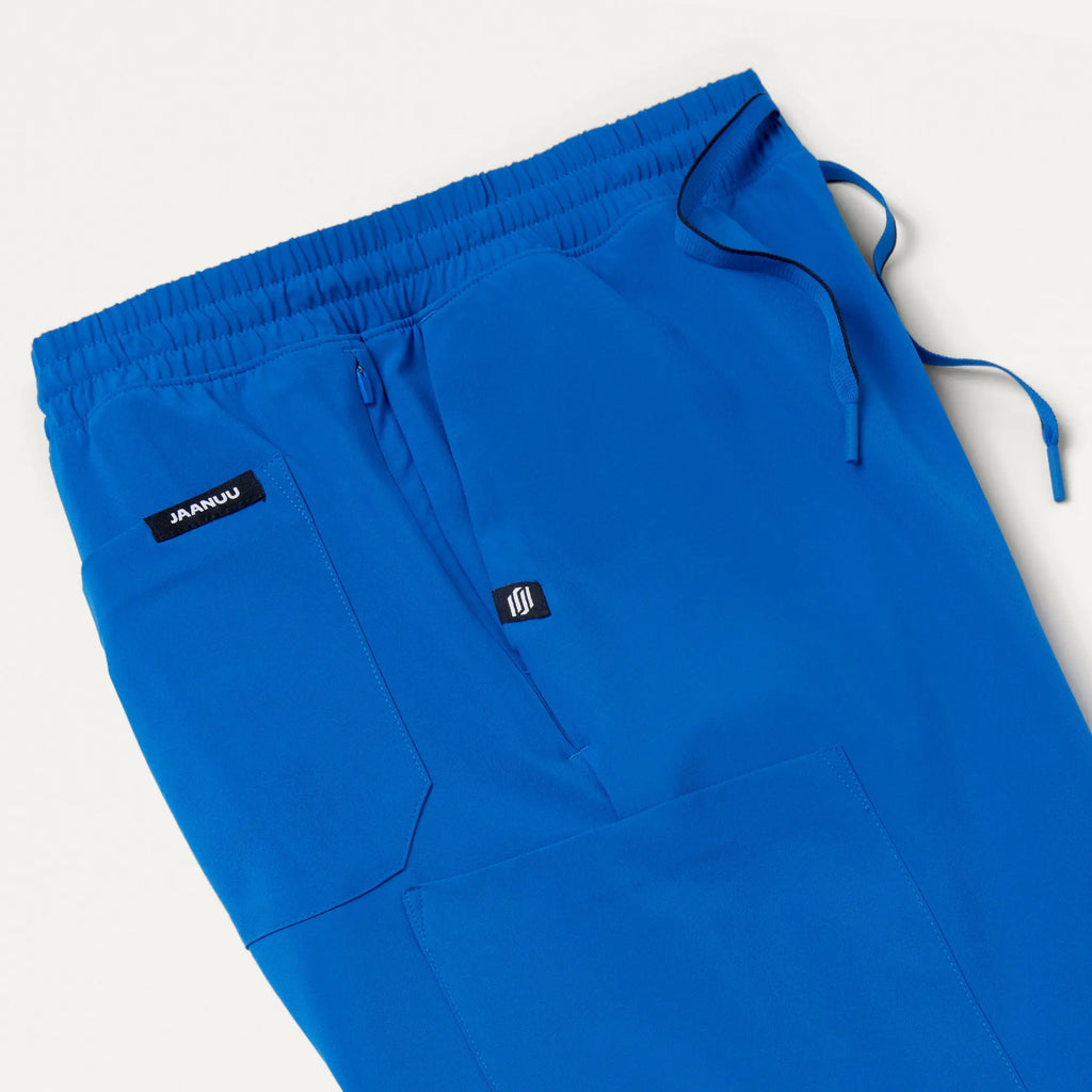 Jaanuu Scrubs Men's Powell ULTRAlite™ Scrub Jogger Royal Blue | scrub-supply.com