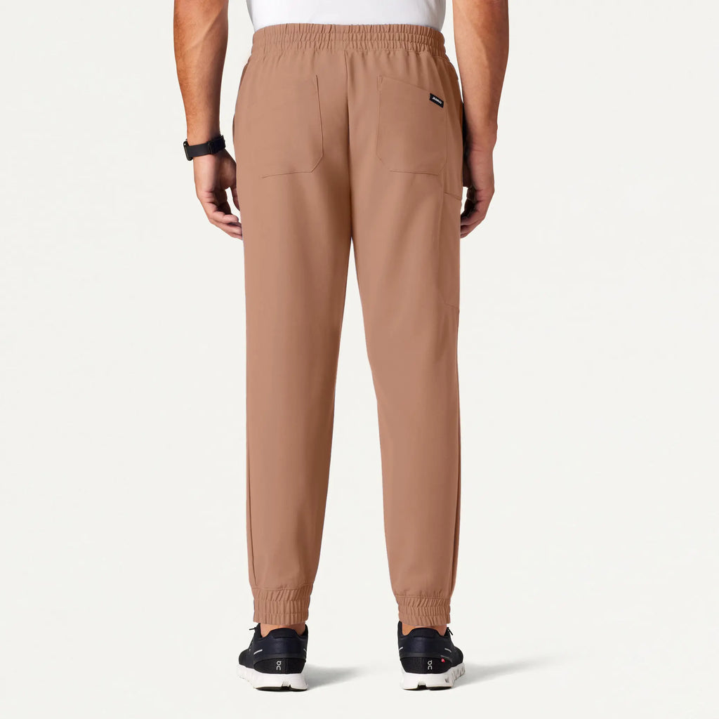 Jaanuu Scrubs Men's Cobot 8-Pocket Scrub Jogger Clay | scrub-supply.com