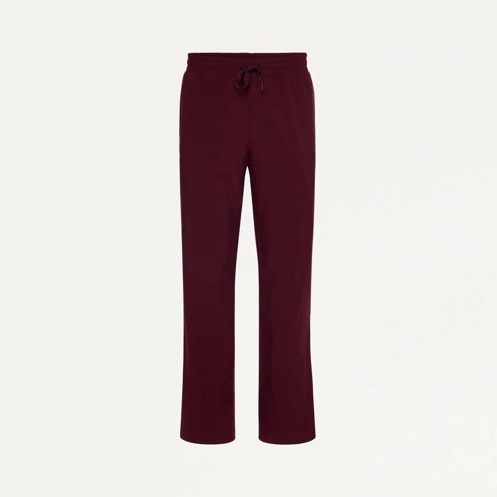 Jaanuu Scrubs Rhodes ULTRAlite™ Straight-Leg Scrub Pant Burgundy | scrub-supply.com