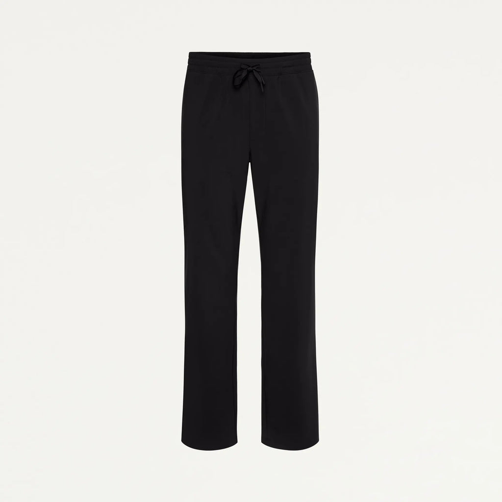 Jaanuu Scrubs Men's Rhodes ULTRAlite™ Straight-Leg Scrub Pant Black | scrub-supply.com