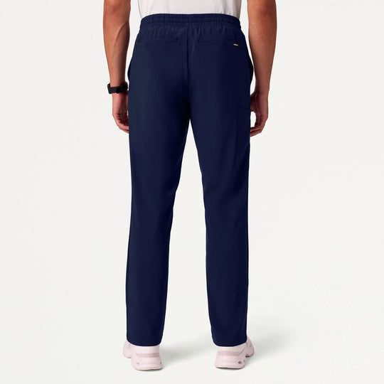 Jaanuu Scrubs Men's Brooks Straight-Leg Scrub Pant Midnight Navy | scrub-supply.com
