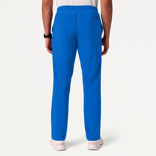 Jaanuu Scrubs Men's Brooks Straight-Leg Scrub Pant Royal Blue | scrub-supply.com