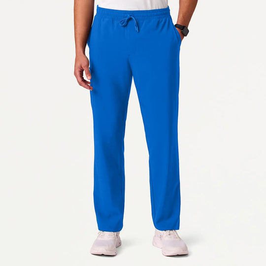 Jaanuu Scrubs Men's Brooks Straight-Leg Scrub Pant Royal Blue | scrub-supply.com