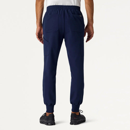 Jaanuu Scrubs Osmo Slim 8-Pocket Scrub Jogger Midnight Navy | scrub-supply.com