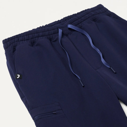 Jaanuu Scrubs Osmo Slim 8-Pocket Scrub Jogger Midnight Navy | scrub-supply.com
