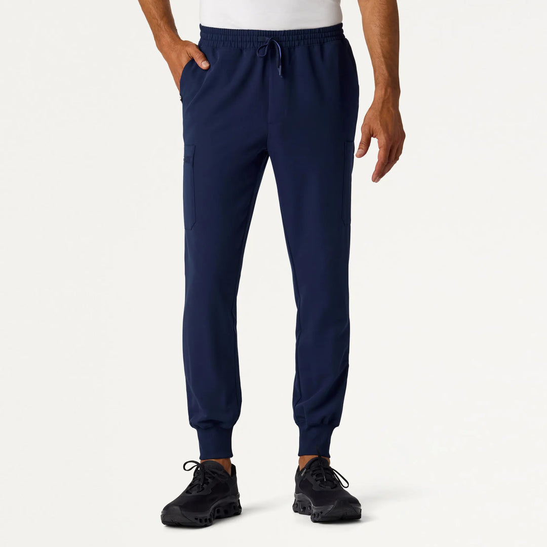 Jaanuu Scrubs Osmo Slim 8-Pocket Scrub Jogger Midnight Navy | scrub-supply.com