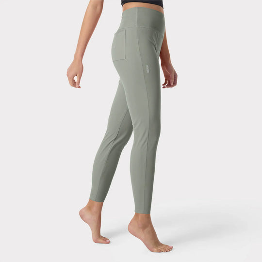 Parkley Scrubs Women's Supernova Kinetic Scrub Leggings Pant Camp Green | scrub-supply.com