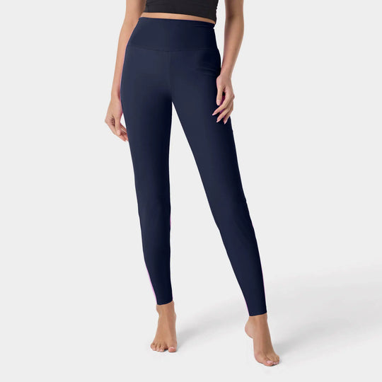 Parkley Scrubs Women's Supernova Kinetic Scrub Leggings Pant Navy | scrub-supply.com