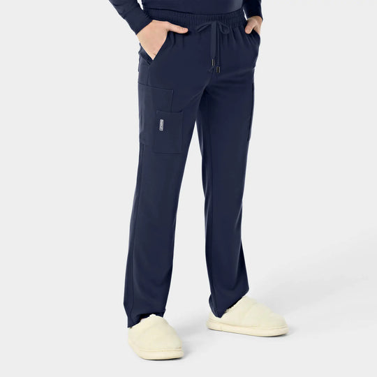 Parkley Scrubs Men's Hugo ABC Drawstring Scrub Scrub Pant Navy | scrub-supply.com