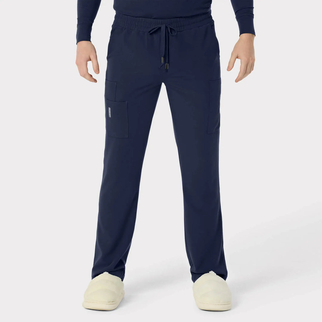 Parkley Scrubs Men's Hugo ABC Drawstring Scrub Scrub Pant Navy | scrub-supply.com