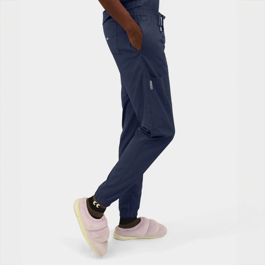 Parkley Scrubs Men's Kiran Kinetic Jogger Scrub Pant Navy | scrub-supply.com
