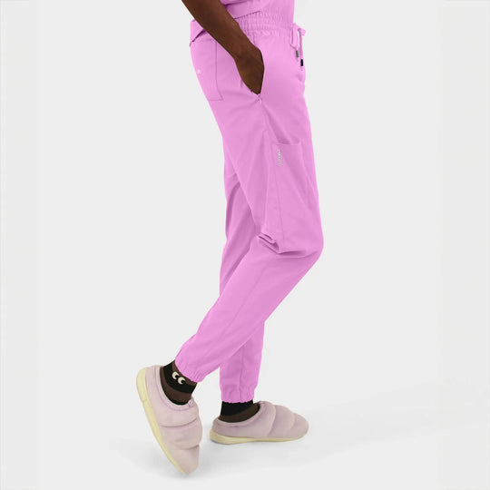 Parkley Scrubs Men's Kiran Kinetic Jogger Scrub Pant Pink Purple | scrub-supply.com