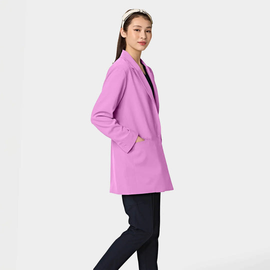 Parkley Scrubs Women's Lab Blazer Pink Purple | scrub-supply.com