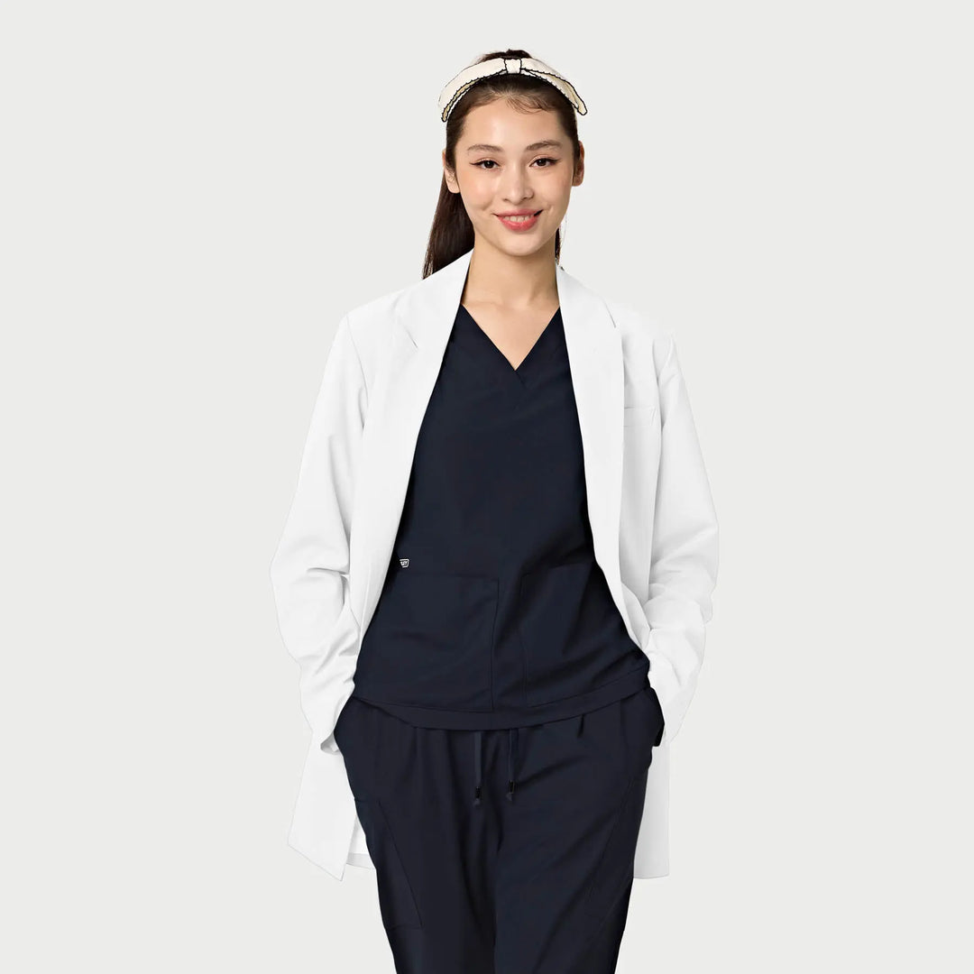 Parkley Scrubs Women's Lab Blazer White | scrub-supply.com