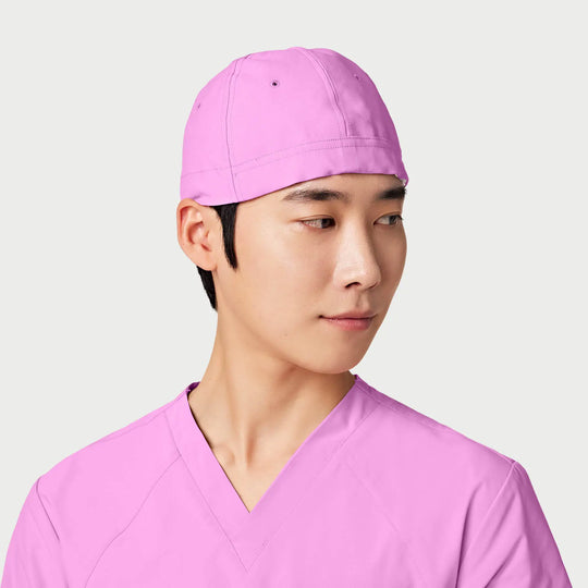 Parkley Scrubs Unisex Kinetic Scrub Cap Pink Purple | scrub-supply.com