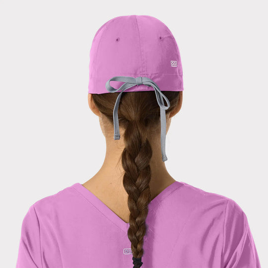 Parkley Scrubs Unisex Kinetic Scrub Cap Pink Purple | scrub-supply.com