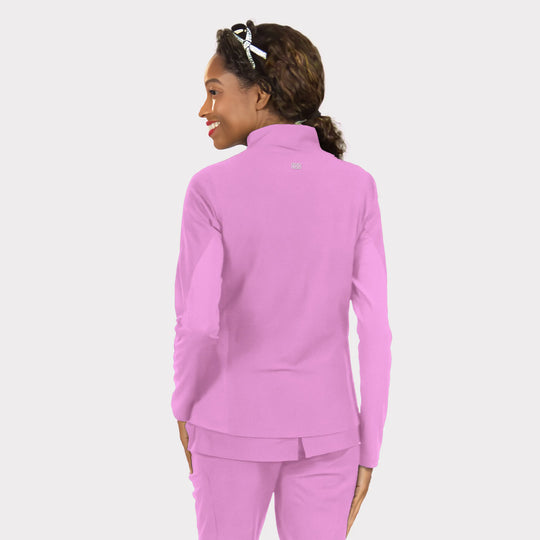 Parkley Scrubs Women's Perfect Jacket Pink Purple | scrub-supply.com