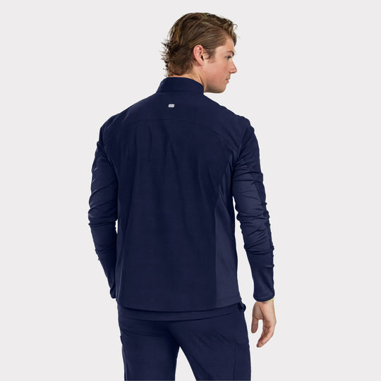 Parkley Scrubs Men's Perfect Jacket Navy | scrub-supply.com