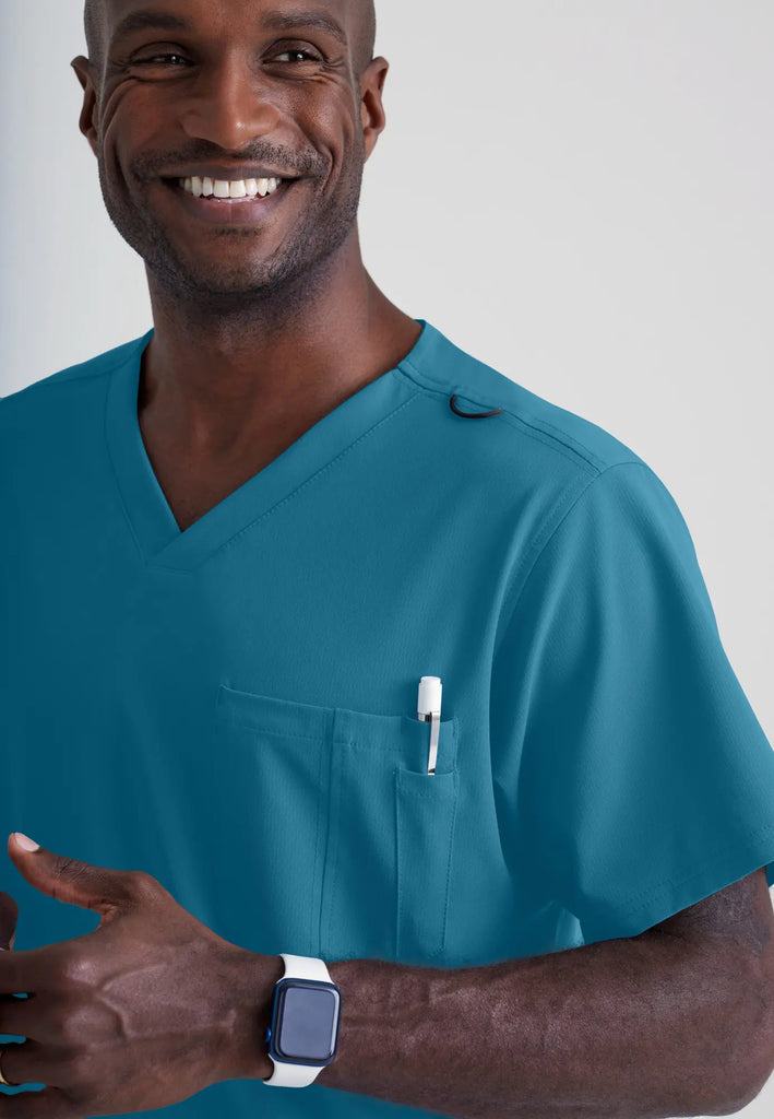 Barco Scrubs Men's Structure Top Bahama | scrub-supply.com