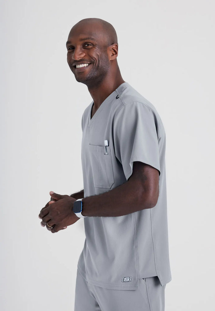 Barco Scrubs Men's Structure Top Moonstruck | scrub-supply.com