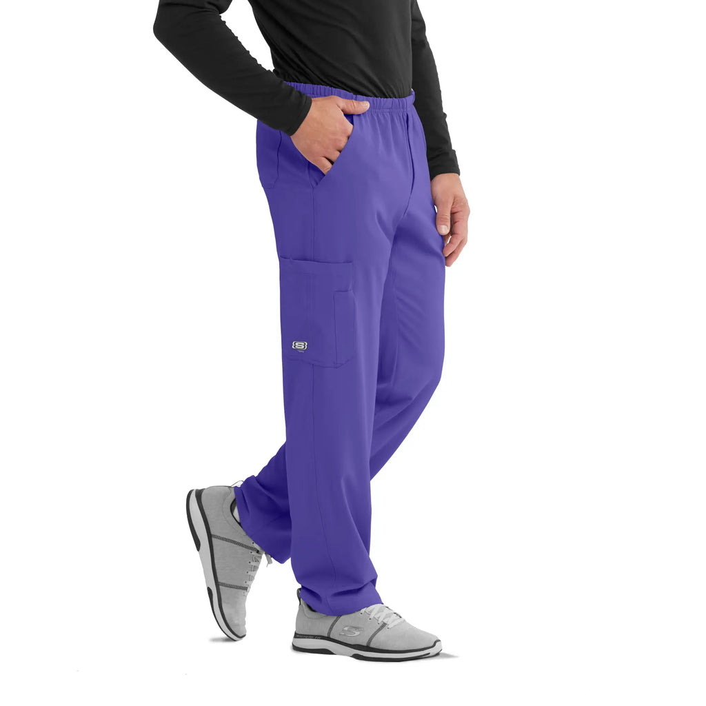 Barco Scrubs Men's Structure Pant New Grape | scrub-supply.com