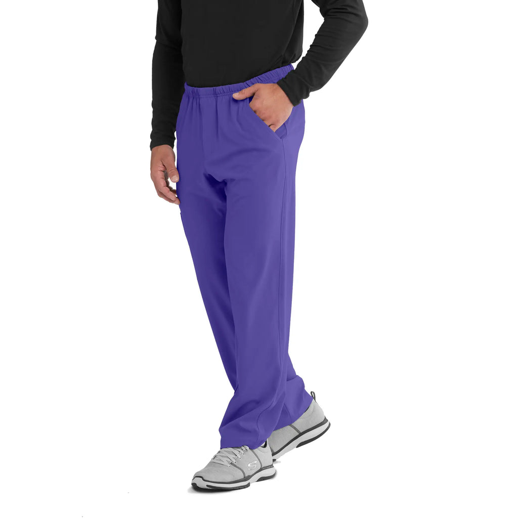 Barco Scrubs Men's Structure Pant New Grape | scrub-supply.com