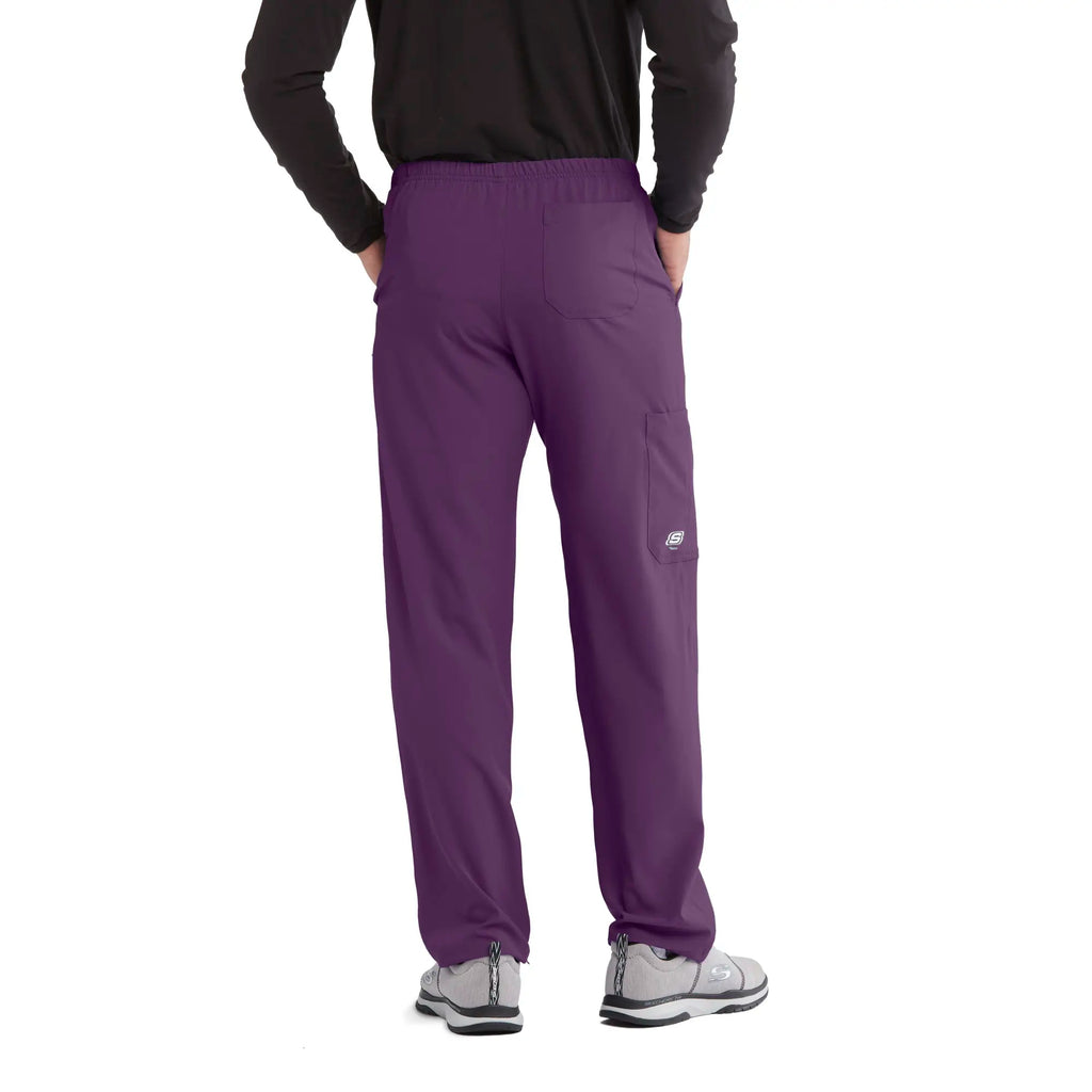 Barco Scrubs Men's Structure Pant Eggplant | scrub-supply.com