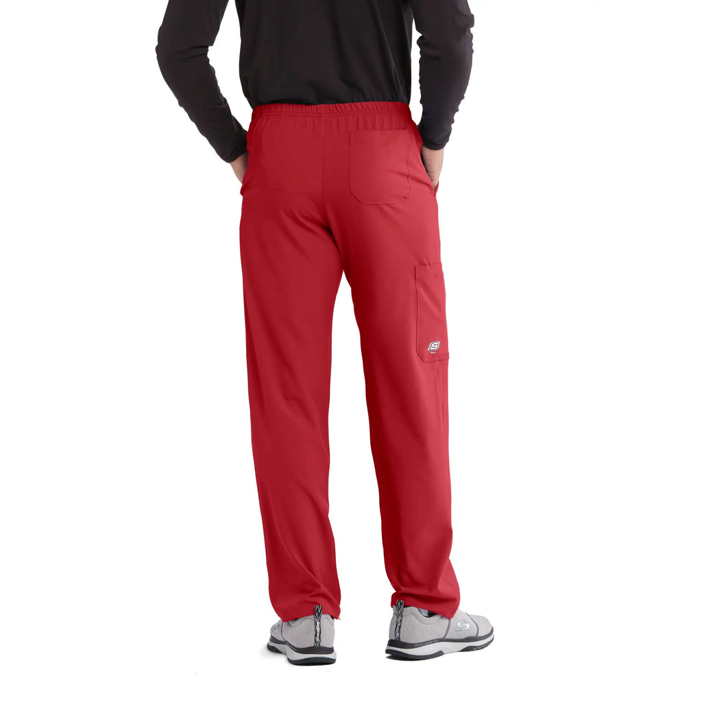 Barco Scrubs Men's Structure Pant True Red | scrub-supply.com