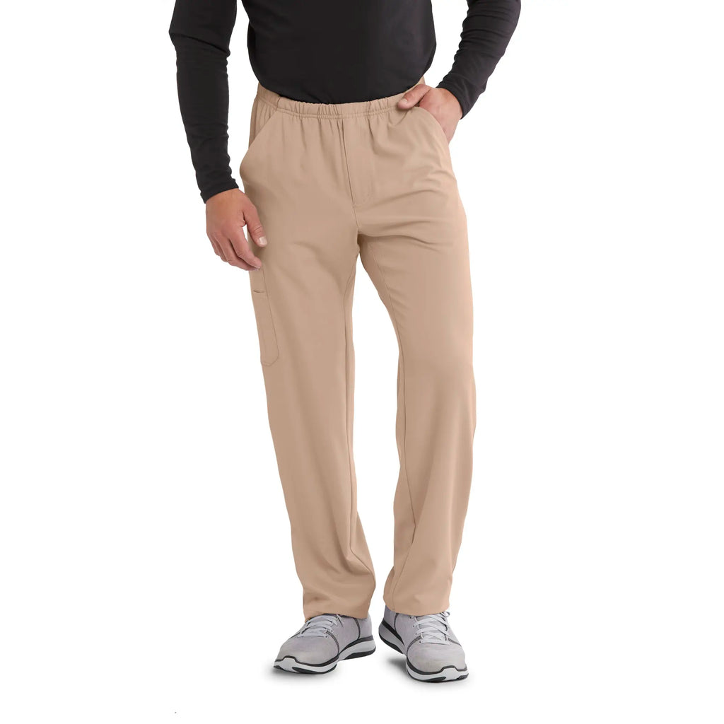 Barco Scrubs Men's Structure Pant New Khaki | scrub-supply.com