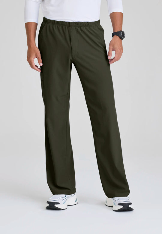 Skechers by Barco Scrubs Men's Structure Pant Olive | scrub-supply.com