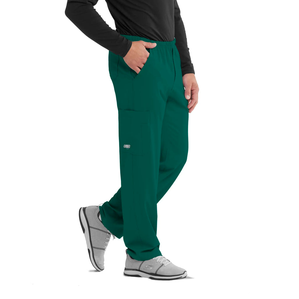 Barco Scrubs Men's Structure Pant Hunter Green | scrub-supply.com